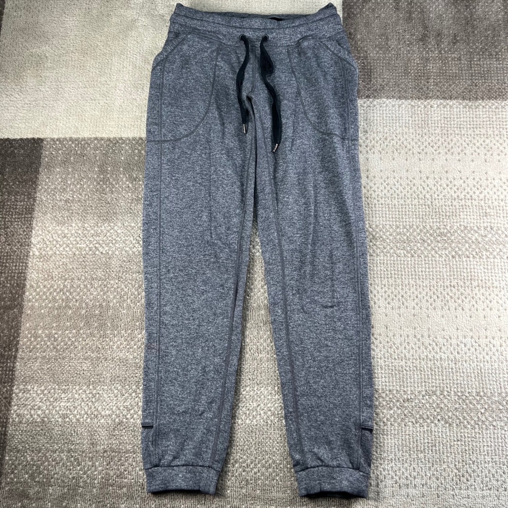Lululemon Heathered Grey Ready to Rulu Jogger Pants Size 4 High Rise Activewear